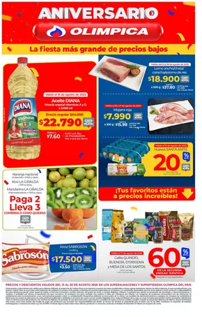 Catálogo Olímpica en Montería | Catálogo Olímpica | 2025-08-13T00:00:00.000Z - 2025-08-20T00:00:00.000Z