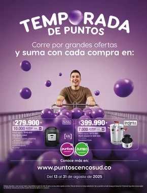 Catálogo Jumbo en Cartagena | Temporada de Puntos | 2025-08-14T00:00:00.000Z - 2025-08-31T00:00:00.000Z