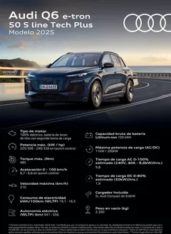 Catálogo Audi en Bogotá | Audi Q6 SUV e-tron | 2025-08-24T00:00:00.000Z - 2026-08-24T00:00:00.000Z