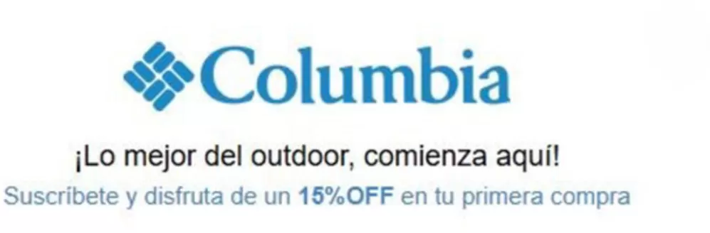 Catálogo Columbia en Rionegro Antioquia | 15% de descuento | 2025-09-08T00:00:00.000Z - 2026-02-28T00:00:00.000Z