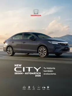 Catálogo Honda en Quimbaya | Honda City Sedán | 2025-09-15T00:00:00.000Z - 2026-09-15T00:00:00.000Z