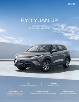 Catálogo Motorysa en Chía | BYD Yuan UP: la nueva era de la movilidad. | 2025-09-20T00:00:00.000Z - 2026-09-20T00:00:00.000Z