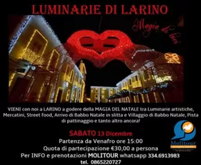 Catálogo Molitur en Cartagena | Luminarie di Larino | 2025-10-01T00:00:00.000Z - 2025-12-13T00:00:00.000Z