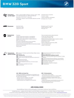Catálogo BMW en Barranquilla | 320i Sport | 2025-10-06T00:00:00.000Z - 2025-12-31T00:00:00.000Z