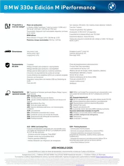 Catálogo BMW en Barranquilla | BMW 330e Edicion M iPerformance | 2025-10-06T00:00:00.000Z - 2025-12-31T00:00:00.000Z
