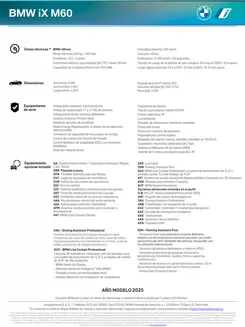 Catálogo BMW en Cúcuta | iX-xDrive-M60-2025 | 2025-10-06T00:00:00.000Z - 2025-12-31T00:00:00.000Z