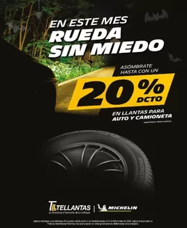Catálogo Tellantas en Chía | Hasta 20% off | 2025-10-08T00:00:00.000Z - 2025-12-31T00:00:00.000Z