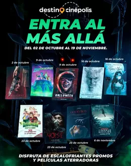 Catálogo Cinépolis en Valledupar | Entra al más allá | 2025-10-16T00:00:00.000Z - 2025-11-19T00:00:00.000Z
