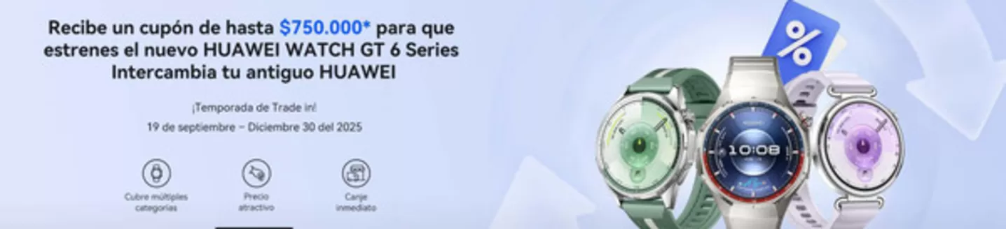Catálogo Huawei en Barranquilla | Temporada de Trade in! | 2025-10-20T00:00:00.000Z - 2025-12-30T00:00:00.000Z
