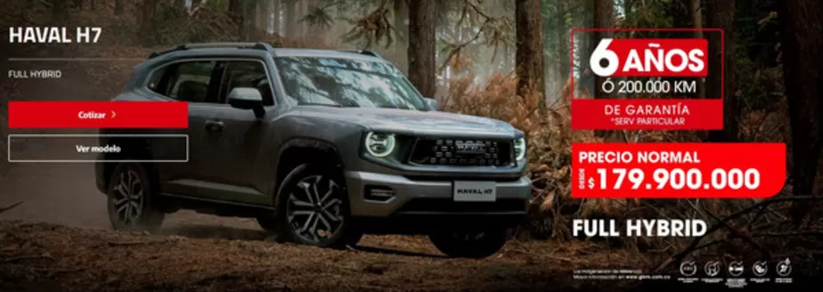 Catálogo Great Wall en Tunja | Promociones | 2025-10-23T00:00:00.000Z - 2025-12-31T00:00:00.000Z