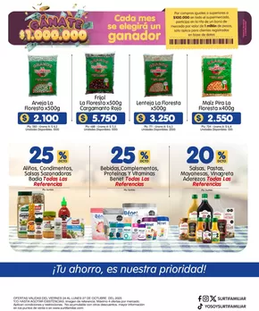 Catálogo Surtifamiliar | Ofertas especiales atractivas para todos | 2025-10-25T00:00:00.000Z - 2025-11-08T00:00:00.000Z