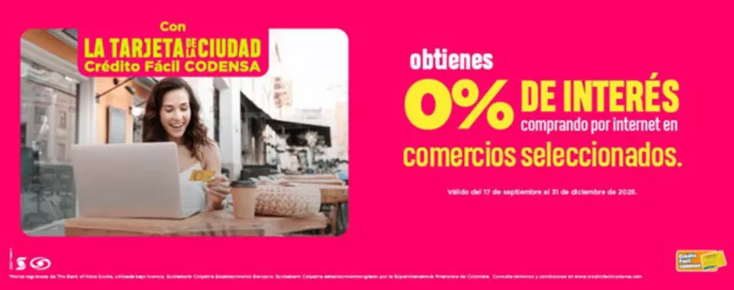 Catálogo Crédito Fácil Codensa | 0% de Interes | 2025-10-27T00:00:00.000Z - 2025-12-31T00:00:00.000Z