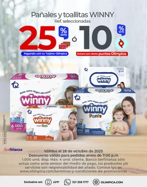 Catálogo Olímpica en Cartago | Ofertas principales y descuentos | 2025-10-28T00:00:00.000Z - 2025-11-11T00:00:00.000Z