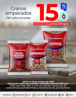 Catálogo Olímpica en Santo Tomás | Nuestras mejores gangas | 2025-10-29T00:00:00.000Z - 2025-11-12T00:00:00.000Z