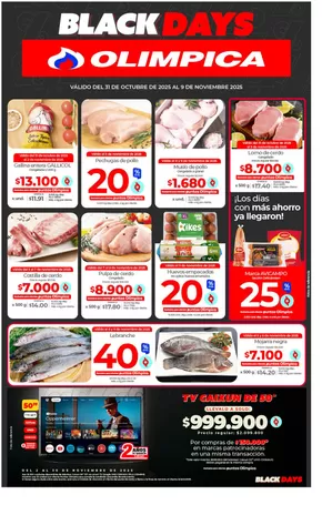 Catálogo Olímpica en Cartago | Catálogo Olímpica | 2025-10-31T00:00:00.000Z - 2025-11-09T00:00:00.000Z