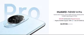 Catálogo Huawei en Villavicencio | 35% off nova 14 Pro | 2025-10-30T00:00:00.000Z - 2025-11-20T00:00:00.000Z