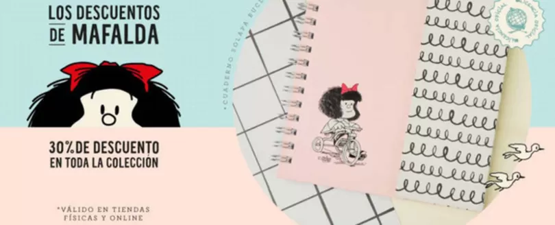 Catálogo Hojas en Bogotá | Los doscumentos de Mafalda 30% off | 2025-10-30T00:00:00.000Z - 2025-11-17T00:00:00.000Z