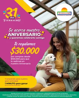 Catálogo Tierragro en Itagüí | Se acerca nuestro Aniversario y queremos celebrarlo contigo | 2025-11-14T00:00:00.000Z - 2025-11-30T00:00:00.000Z