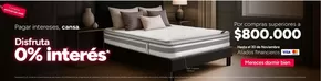 Catálogo Colchones Spring en Medellín | Disfruta 0% de interes | 2025-11-04T00:00:00.000Z - 2025-11-30T00:00:00.000Z