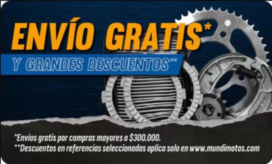 Catálogo Mundimotos en Ciudad Bolívar | Envio Gratis Y Grandes Descuentos | 2025-11-05T00:00:00.000Z - 2025-11-15T00:00:00.000Z