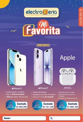 Catálogo Electroferia en Bogotá | Ofertas Electroferia | 2025-11-25T00:00:00.000Z - 2025-11-25T00:00:00.000Z