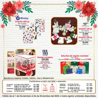 Catálogo Almacenes Only | La Navidad llegó a ALMACENES ONLY | 2025-11-05T00:00:00.000Z - 2025-12-26T00:00:00.000Z