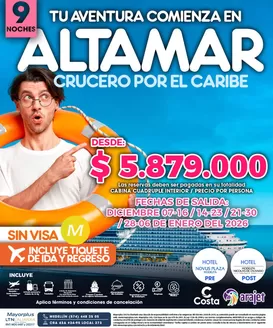 Catálogo MayorPlus en Medellín | Tu Aventura Comienza en Altamar Crucero | 2025-11-06T00:00:00.000Z - 2025-11-20T00:00:00.000Z