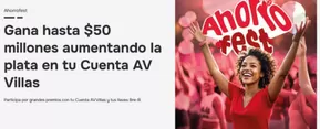 Catálogo Banco AV Villas en Cartagena | Gana Hasta $50 milones | 2025-11-06T00:00:00.000Z - 2025-11-30T00:00:00.000Z