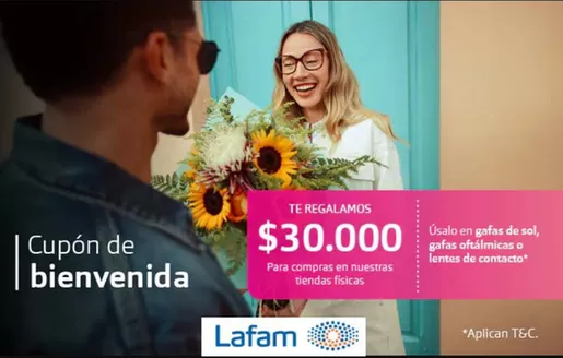 Catálogo Lafam en Dosquebradas | Cupon de Bienvenida | 2025-11-07T00:00:00.000Z - 2025-12-31T00:00:00.000Z