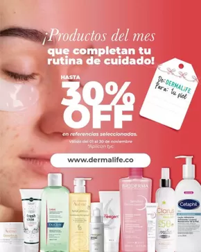 Catálogo Dermalife | Productos del mes Hasta 30% Dto - 35% Dto | 2025-11-07T00:00:00.000Z - 2025-11-30T00:00:00.000Z