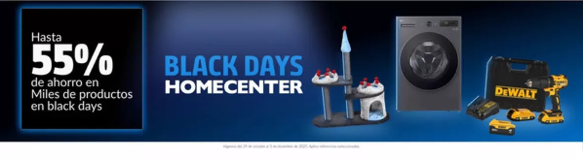 Catálogo Homecenter en Barranquilla | Ofertas HomeCenter | 2025-10-29T00:00:00.000Z - 2025-12-03T00:00:00.000Z