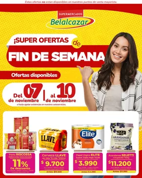 Catálogo Belalcazar en Cartago | Ofertas especiales para ti | 2025-11-07T00:00:00.000Z - 2025-11-10T00:00:00.000Z
