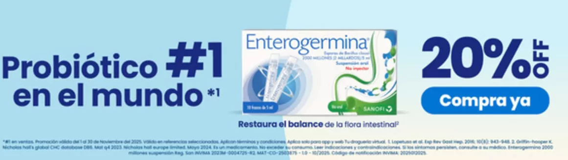 Catálogo Tu Droguería Virtual en Bogotá | Descubre ofertas atractivas | 2025-11-01T00:00:00.000Z - 2025-11-30T00:00:00.000Z