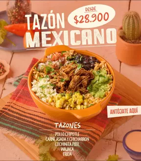 Catálogo Wajaca en Medellín | Tazon Mexicano desde $28.900 | 2025-11-07T00:00:00.000Z - 2025-11-30T00:00:00.000Z