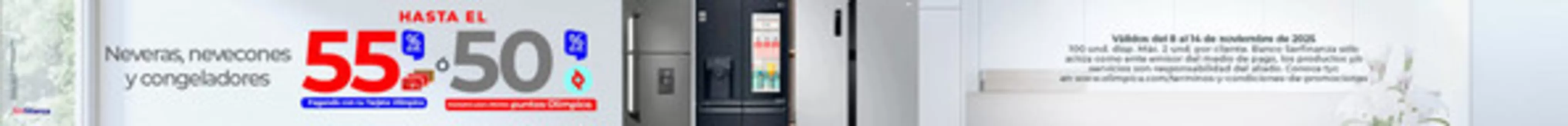 Catálogo Olímpica en Valledupar | Ofertas principales para todos los clientes | 2025-11-08T00:00:00.000Z - 2025-11-14T00:00:00.000Z