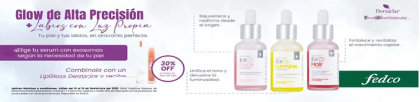 Catálogo Fedco en Bogotá | Tu Piel y tus Labios, en sincronia Perfecta Hasta 40% Dto-30% Dto | 2025-11-11T00:00:00.000Z - 2025-11-16T00:00:00.000Z