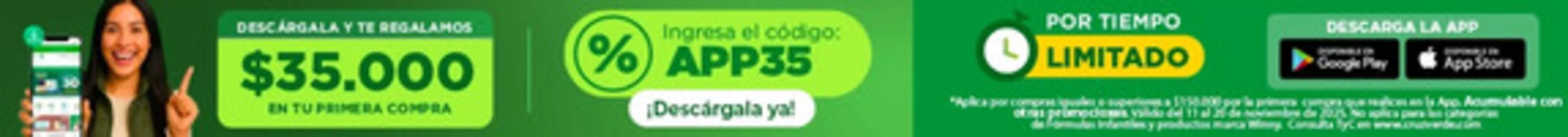 Catálogo Cruz verde en Soledad | Nuestras mejores gangas | 2025-11-11T00:00:00.000Z - 2025-11-20T00:00:00.000Z