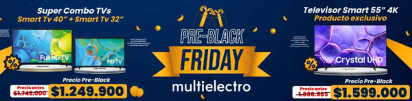 Catálogo Multielectro en Pereira | Pre-Black Friday Multielectro | 2025-11-12T00:00:00.000Z - 2025-11-29T00:00:00.000Z
