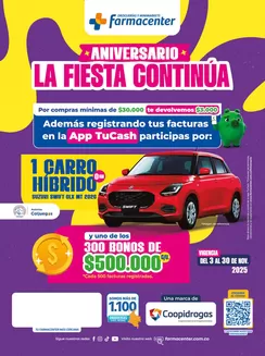 Catálogo Farmacenter en Bucaramanga | Catalogo Aniversario la Fiesta Continua | 2025-11-13T00:00:00.000Z - 2025-11-30T00:00:00.000Z