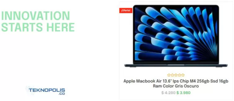 Catálogo Teknopolis.co en Barranquilla | Ofertas Flash | 2025-11-14T00:00:00.000Z - 2025-11-30T00:00:00.000Z