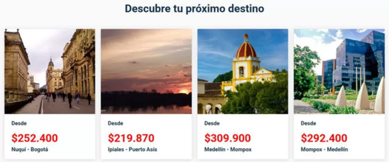 Catálogo Satena en Medellín | Descurbre to proximo destion | 2025-11-14T00:00:00.000Z - 2025-11-28T00:00:00.000Z