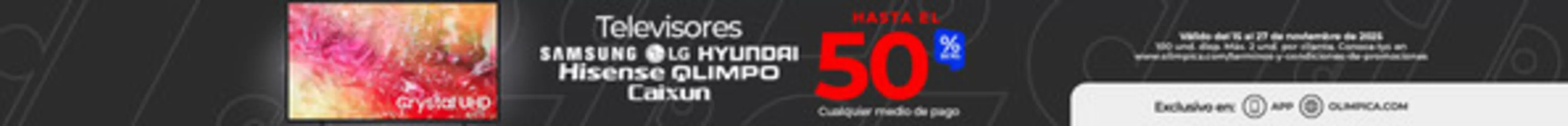 Catálogo Olímpica en Candelaria Valle del Cauca | Gangas y ofertas actuales | 2025-11-15T00:00:00.000Z - 2025-11-27T00:00:00.000Z