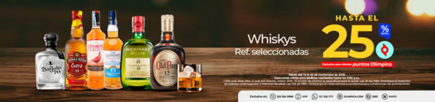 Catálogo Olímpica | Excelente oferta para todos los clientes | 2025-11-14T00:00:00.000Z - 2025-11-25T00:00:00.000Z