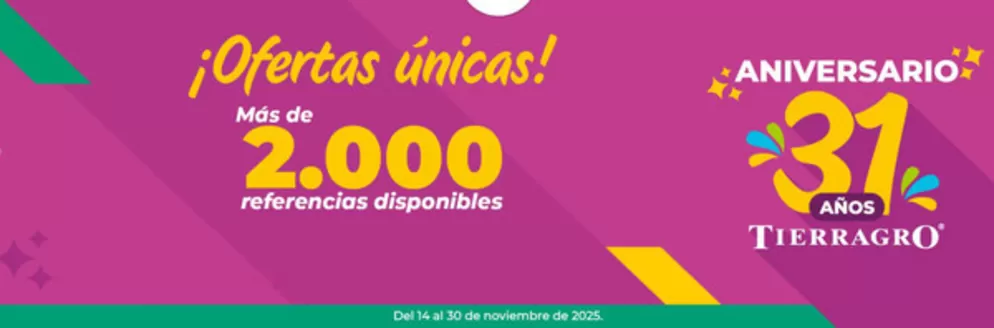Catálogo Tierragro | Ofertas Unica | 2025-11-17T00:00:00.000Z - 2025-11-30T00:00:00.000Z