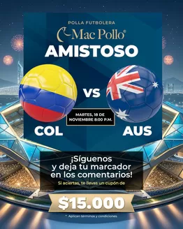 Catálogo MacPollo en Bello | Se Acerca el dia del Partido | 2025-11-17T00:00:00.000Z - 2025-11-18T00:00:00.000Z