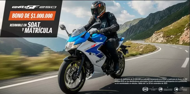 Catálogo Suzuki en Pasto | Promociones & Novedades | 2025-11-17T00:00:00.000Z - 2025-11-30T00:00:00.000Z
