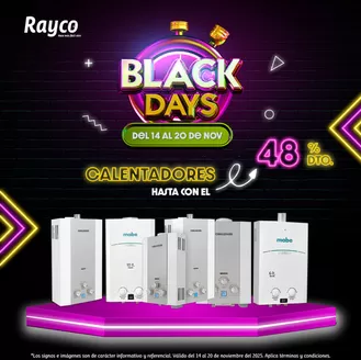 Catálogo Rayco en Cúcuta | Black Days | 2025-11-17T00:00:00.000Z - 2025-11-20T00:00:00.000Z