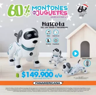 Catálogo Panamericana | Catalogo 60% Dto Montones de Juguetes  | 2025-11-18T00:00:00.000Z - 2025-12-31T00:00:00.000Z