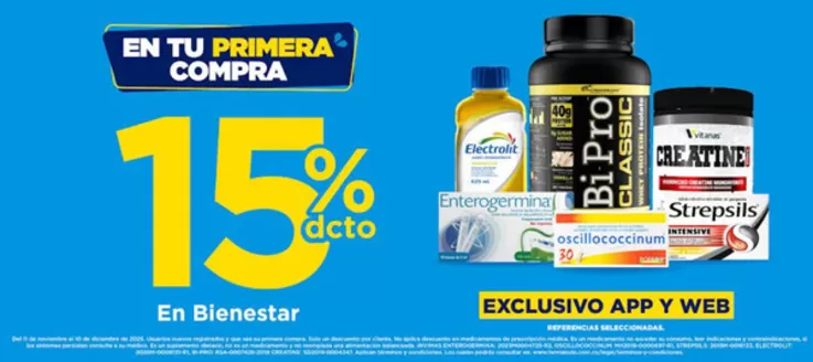 Catálogo FarmaTodo | En tu Primera Compra 15% Dto | 2025-11-19T00:00:00.000Z - 2025-12-10T00:00:00.000Z