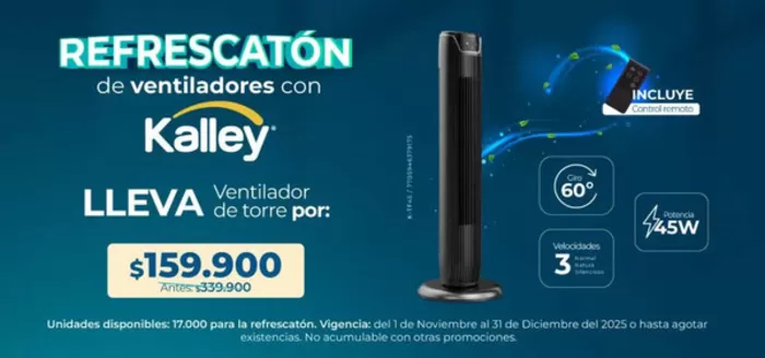 Catálogo Kalley | Promocion | 2025-11-19T00:00:00.000Z - 2025-12-31T00:00:00.000Z